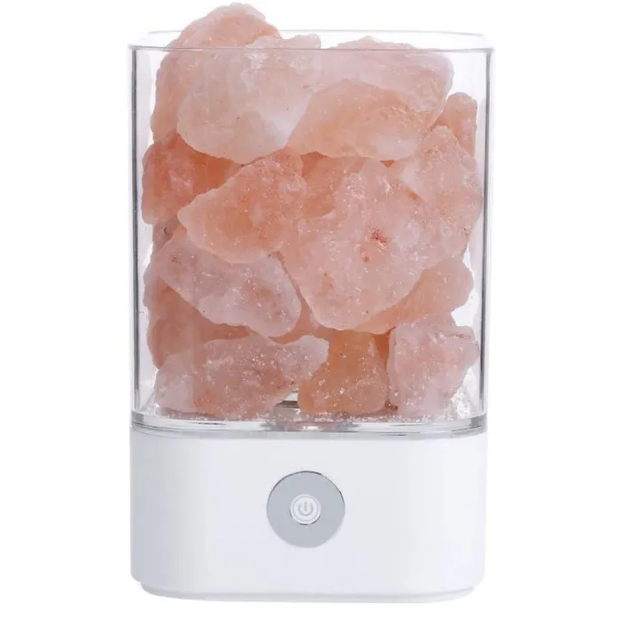 Crystal salt lamp - negative ion light - USBLights & lighting