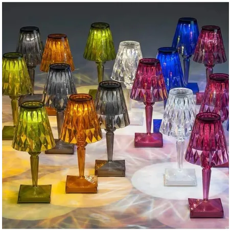 Moderne Kristall-Nachtlampe - Touch-Steuerung - USB