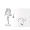 Modern crystal night lamp - touch control - USBLights & lighting