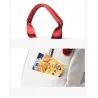 Luxuriöser Multifunktionsrucksack - Umhängetasche - mit Nieten - echtes Leder