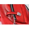 Modischer Rucksack - Anti-Diebstahl-Reißverschlüsse - mit dekorativem Schlüsselanhänger