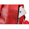Modischer Rucksack - Anti-Diebstahl-Reißverschlüsse - mit dekorativem Schlüsselanhänger