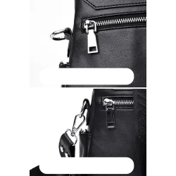 Eleganter Multifunktionsrucksack - Umhängetasche