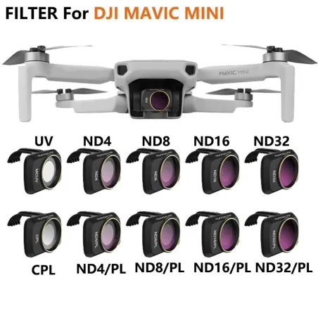 Kameraobjektiv - Filter - Clip - für DJI Mavic Mini - UV / CPL / ND4 / ND4PL