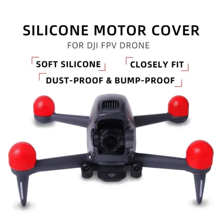Motor protectors - silicone caps - for DJI FPV Combo Drone - 4 piecesAccessories