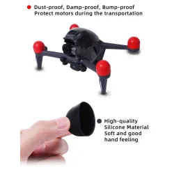 Motor protectors - silicone caps - for DJI FPV Combo Drone - 4 piecesAccessories