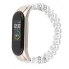 Elastisches Armband mit Perlen / Kristallen - Armband - für Xiaomi Mi Band 3 / 4 / 5 / 6