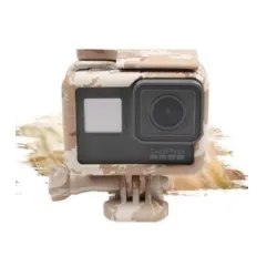 Rahmenschutzhülle - lange Schraube - Basishalterung - für GoPro 5 6 7 Schwarz