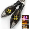 Motorrad Blinker / Signalleuchten - superhell - LED / DRL 12V - 2 Stück