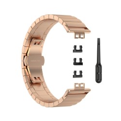 Edelstahl-Uhrenarmband - mit Werkzeug - für Huawei Fit 1.64"