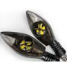 Motorrad Blinker / Signalleuchten - superhell - LED / DRL 12V - 2 Stück