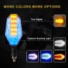 Universal motorcycle turn signal lights - LED - 2 piecesTurning lights