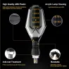 Universal motorcycle turn signal lights - LED - 2 piecesTurning lights