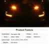Autoblinker - Dual Mode / Farbe - LED - DRL - 12V - 2 Stück