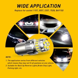 Autobirne - LED Canbus Lampe - DRL - 1157 / P21/5W / BAY15D - 2 Stück