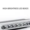 Car light - LED strip - DRL - RGB - wind energy - 2 piecesLED strips