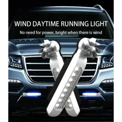 Car light - LED strip - DRL - RGB - wind energy - 2 piecesLED strips