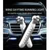 Car light - LED strip - DRL - RGB - wind energy - 2 piecesLED strips