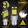 Auto Glühbirne - wasserdicht - LED - DRL - P21W 1156 BA15S - 12V DC - 2 Stück