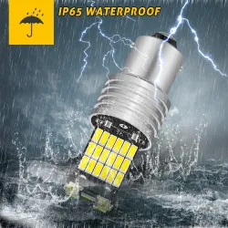 Auto Glühbirne - wasserdicht - LED - DRL - P21W 1156 BA15S - 12V DC - 2 Stück