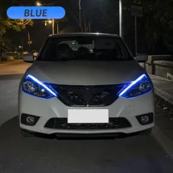 Auto LED-Streifen - DRL - Blinker - flexibel - wasserdicht - 12V - 2 Stück