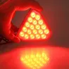 Autowarnleuchte - Dreieck - LED - Brems- / Nebelschlusslicht - 12V