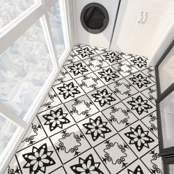 Modern self adhesive tiles - floor stickers - 30 * 30cm - 4 piecesWall stickers