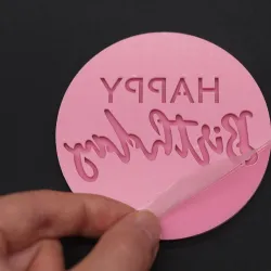 Acrylic cookie mold - Eid Hajj Mubarak / Eid Mubarak / Happy Birthday / moon / starBakeware