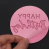 Acrylic cookie mold - Eid Hajj Mubarak / Eid Mubarak / Happy Birthday / moon / starBakeware