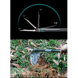 Multi-purpose shovel - garden / military / camping tool - foldableSurvival tools