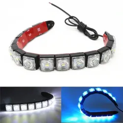 DRL Autolicht - superhell - flexibler LED-Streifen - wasserdicht - 2 Stück