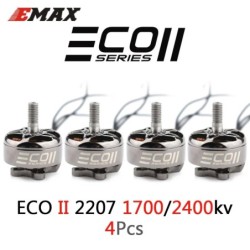 Verbesserte Emax ECO II Serie - 1700KV / 2400KV - 3-6S - bürstenloser Motor - 4mm Lagerwelle - für RC Drone Quadcopter FPV