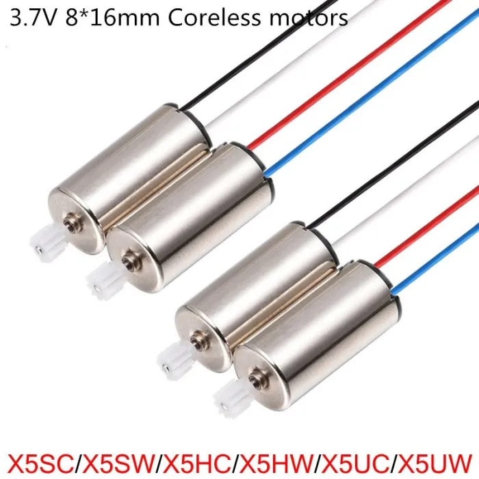 CW / CCW - Motor - 3.7V - 8 * 16mm - für SYMA X5SC X5SW X5HC X5HW X5UC X5UW X9 X9S RC Drone