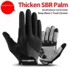 Winddichte / Thermo-Radhandschuhe - Touchscreen-Fingerspitzen - Unisex