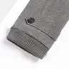 Elegante warme Handschuhe – Touchscreen-Funktion – mit Zierknopf