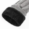 Elegante warme Handschuhe – Touchscreen-Funktion – mit Zierknopf