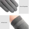 Elegante warme Handschuhe – Touchscreen-Funktion – mit Zierknopf