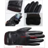 Elegante Leder Herrenhandschuhe - Touchscreen Funktion - winddicht