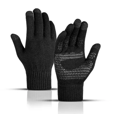 Warme Winterhandschuhe - Touchscreen-Funktion - rutschfest
