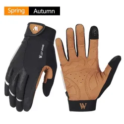 Sport gloves - touch screen function - reflective - half / full fingers design - unisexGloves