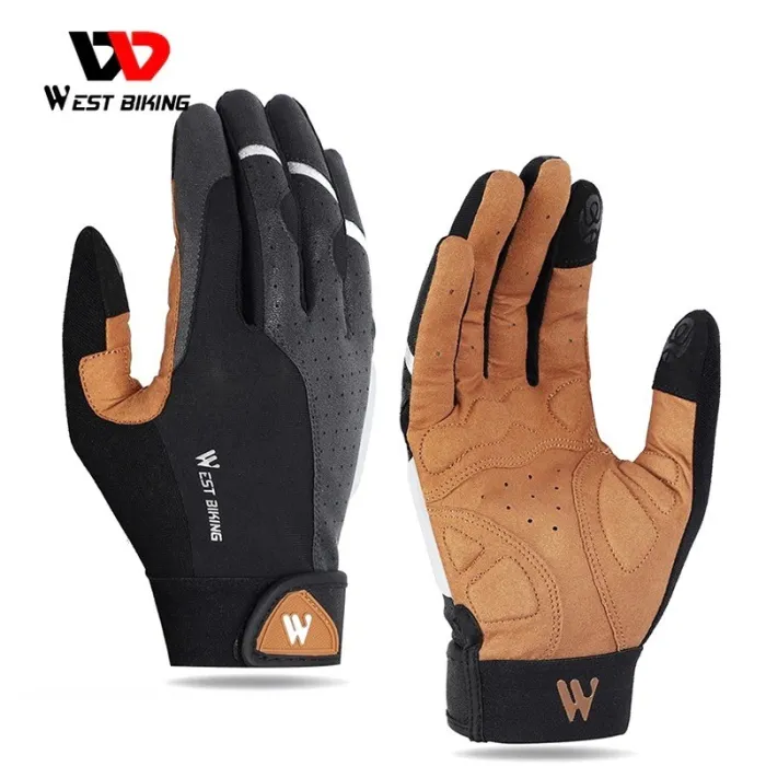 Sport gloves - touch screen function - reflective - half / full fingers design - unisexGloves