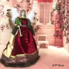 Lächelnder Engel - stehende Puppe - Weihnachtsdekoration