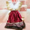 Lächelnder Engel - stehende Puppe - Weihnachtsdekoration