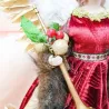Lächelnder Engel - stehende Puppe - Weihnachtsdekoration