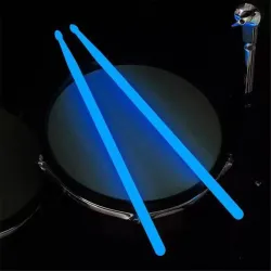 Leuchtende Drumsticks - fluoreszierend - 5A - 2 Stück