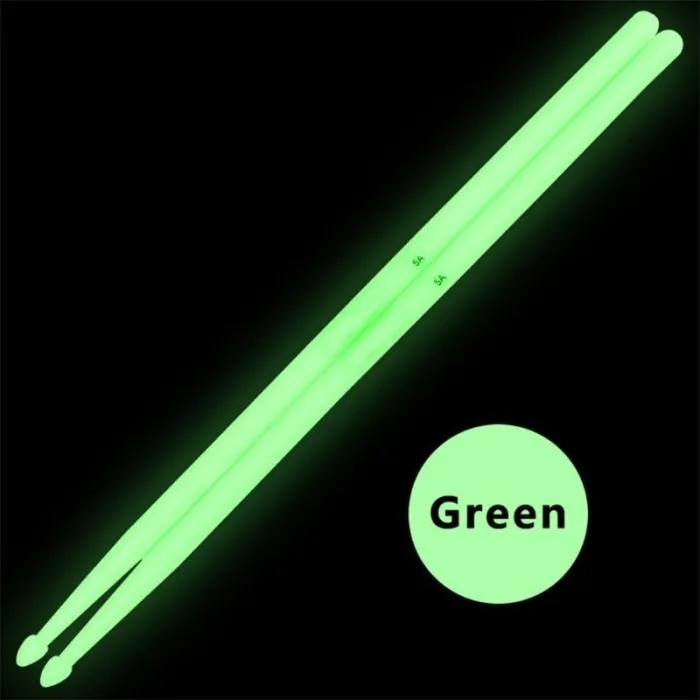 Luminous drum sticks - fluorescent - 5A - 2 piecesDrums