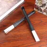 Jazz drum sticks - nylon brushes - retractable - with rubber handle - 23cm - 2 piecesDrums