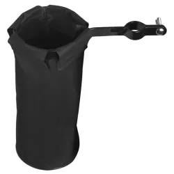 Zylindrische Drumstick-Tasche - verstellbar - mit Klemme aus Aluminiumlegierung für Drumständer