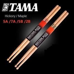 Rhythm Mate - Drumsticks - 5A / 5B / 2B / 7A - Hickory / Ahornholz