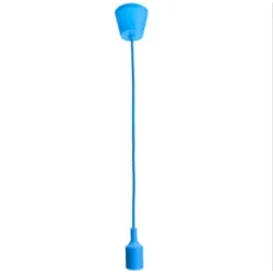 E27 - Deckenlampenfassung - Fassung - Silikonseil - 90cm
